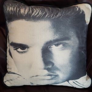 NWOT Elvis Presley accent pillow